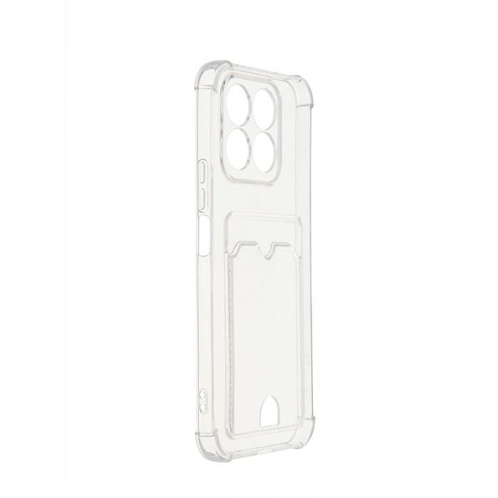 Чехол Zibelino для Honor X8b 4G Silicone Card Holder защита камеры Transparent ZSCH-HON-X8B-CAM-TRN