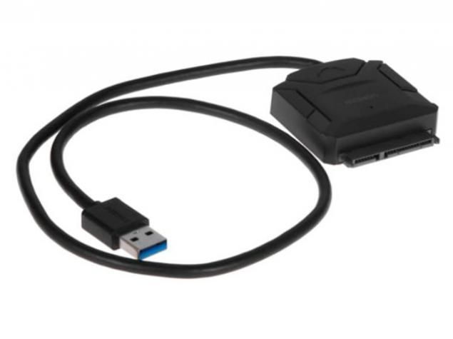 Адаптер-переходник USB 2.0 - SATA 7+15 pin для HDD/SSD
